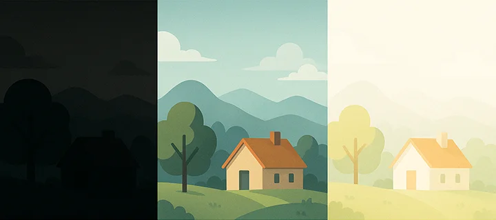 Exposure comparison